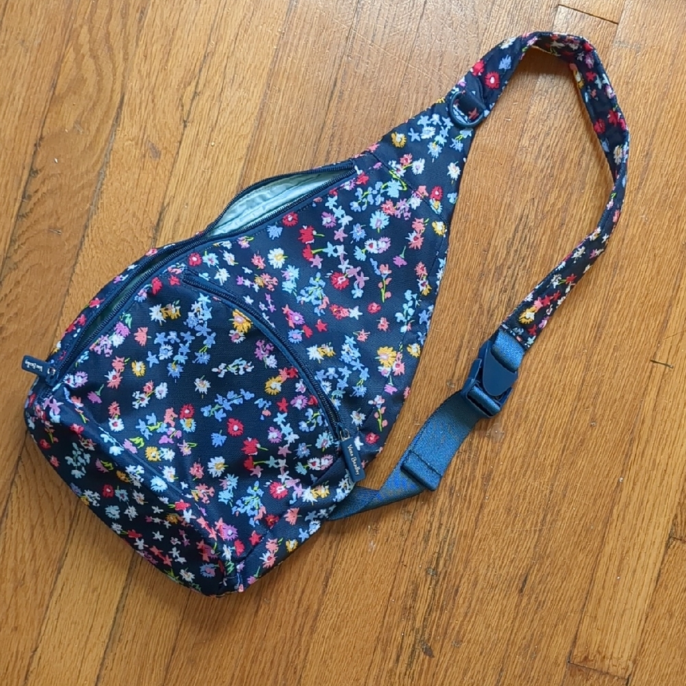 Vera Bradley Blue Floral Crossbody Bag